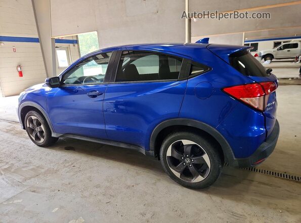 3CZRU6H52JM721069 2018 HONDA HR-V Синий Задняя левая четверть