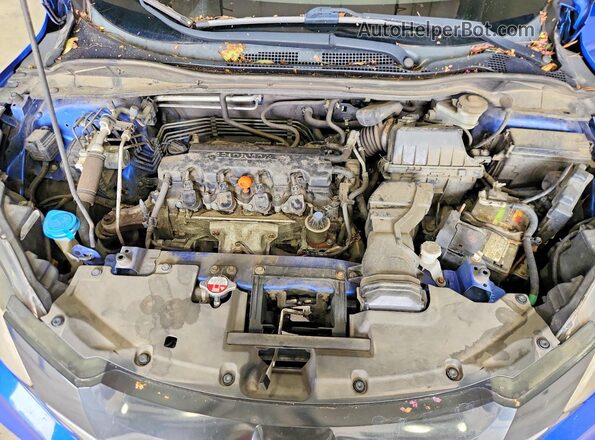 3CZRU6H52JM721069 2018 HONDA HR-V Синий Вид задней части салона
