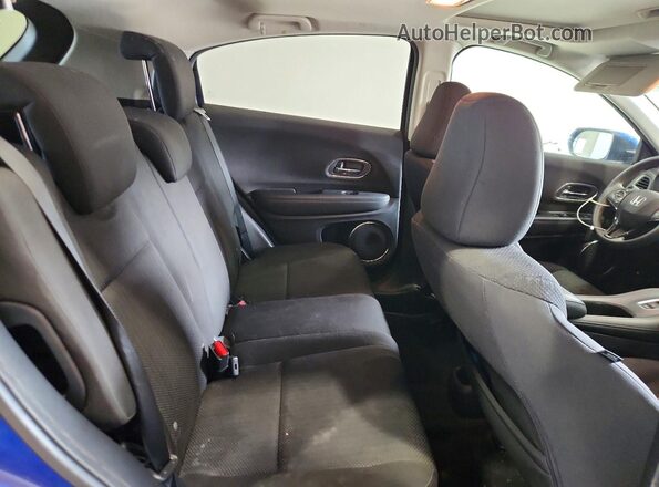 3CZRU6H52JM721069 2018 HONDA HR-V Синий Вид задних сидений