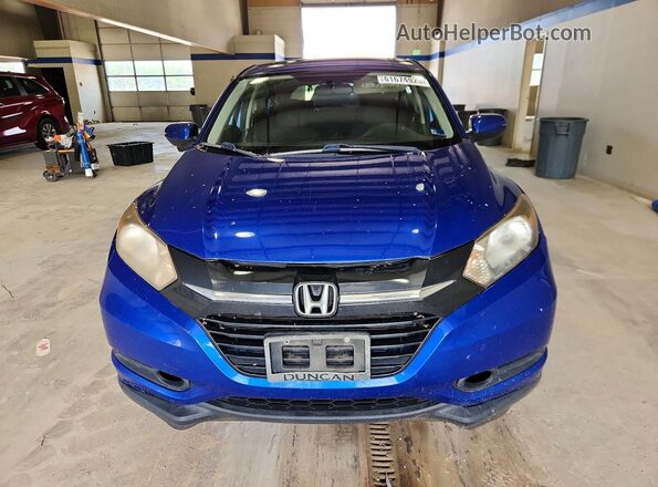 3CZRU6H52JM721069 2018 HONDA HR-V Синий Вид спереди