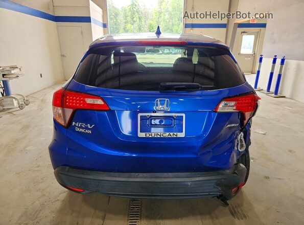 3CZRU6H52JM721069 2018 HONDA HR-V Синий Вид сзади