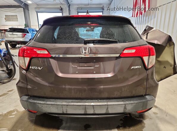 3CZRU6H52KM709019 2019 HONDA HR-V Brown უკანა ხედი