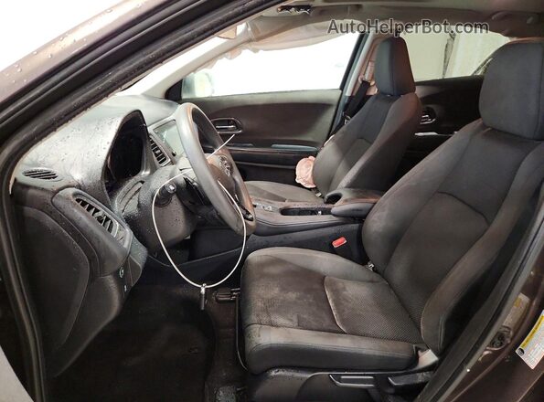 3CZRU6H52KM709019 2019 HONDA HR-V Brown წინა სალონის ხედი