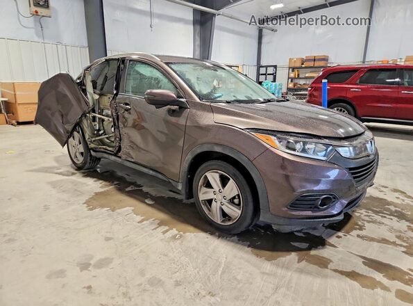 3CZRU6H52KM709019 2019 HONDA HR-V Brown წინა მარჯვენა