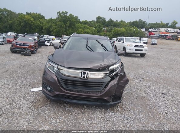 3CZRU6H52KM711319 2019 HONDA HR-V Gray Սարքավորումների վահանակի տեսք