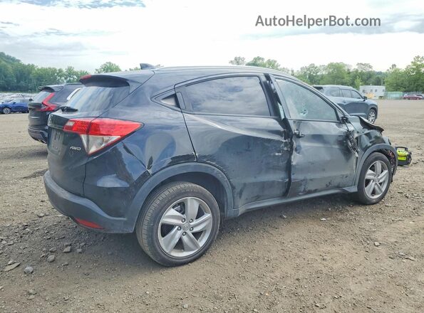 3CZRU6H52KM726077 2019 HONDA HR-V Black Trasero derecho