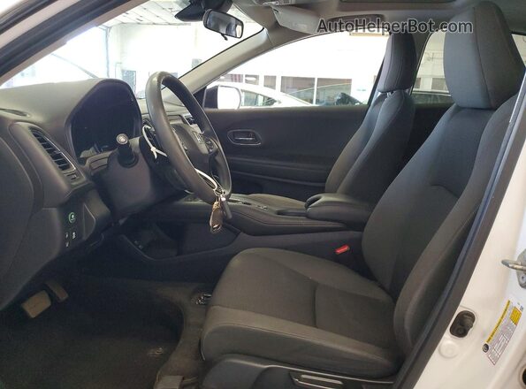 3CZRU6H52KM739721 2019 HONDA HR-V White წინა სალონის ხედი