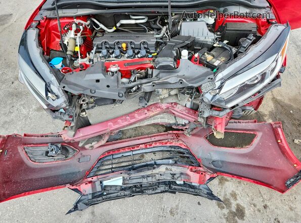 3CZRU6H52LM723732 2020 HONDA HR-V Red Widok komory silnika