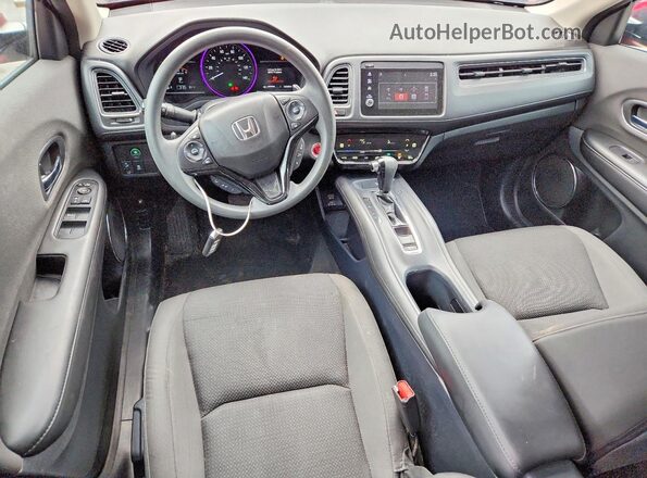 3CZRU6H52LM723732 2020 HONDA HR-V Red Widok deski rozdzielczej