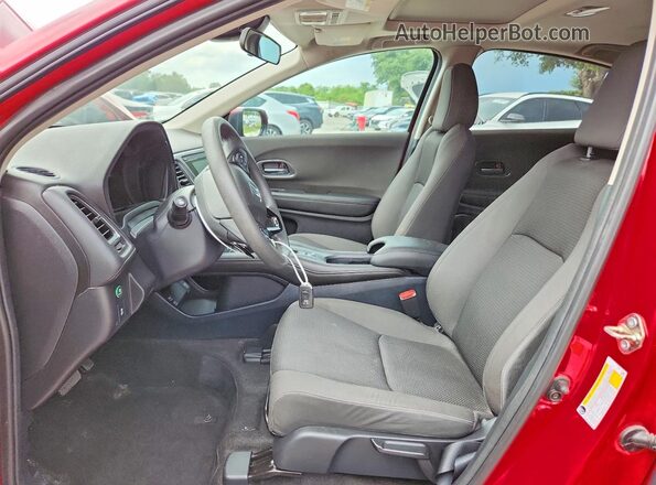 3CZRU6H52LM723732 2020 HONDA HR-V Red Widok wnętrza z przodu