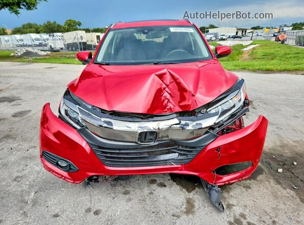 3CZRU6H52LM723732 2020 HONDA HR-V Red Widok z przodu