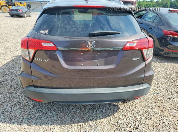 3CZRU6H52MM749765 2021 HONDA HR-V Brown Հետևի տեսք