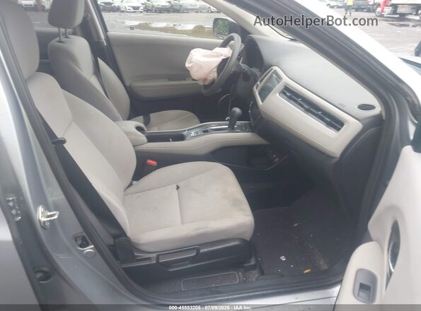 3CZRU6H53HM731569 2017 HONDA HR-V Gray Vista interior delantera