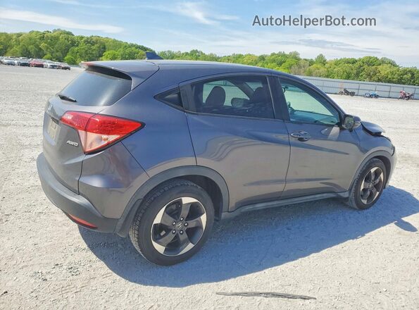 3CZRU6H53JG729227 2018 HONDA HR-V Gray Trasero derecho