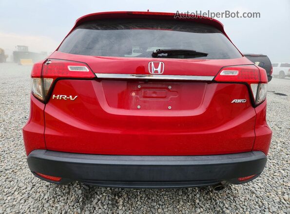 3CZRU6H53LM728700 2020 HONDA HR-V Красный Вид сзади