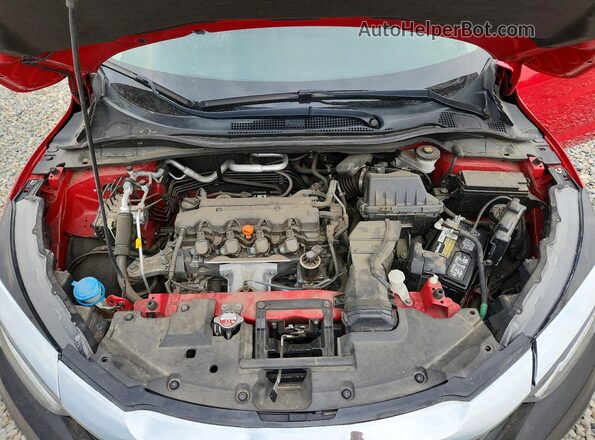3CZRU6H53LM728700 2020 HONDA HR-V Красный Вид задней части салона