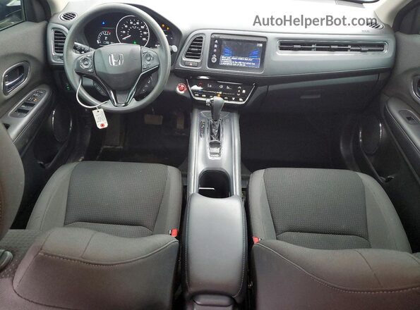 3CZRU6H53MM720002 2021 HONDA HR-V White Вид панелі приладів