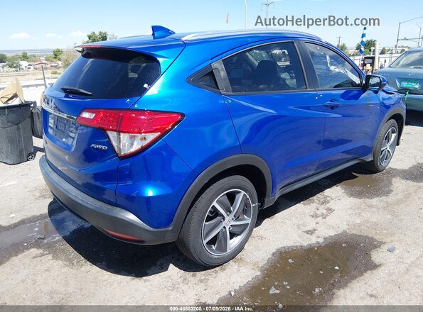 3CZRU6H53MM731467 2021 HONDA HR-V Blue Հետևի աջ