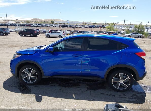 3CZRU6H53MM731467 2021 HONDA HR-V Blue Սալոնի հետևի տեսք