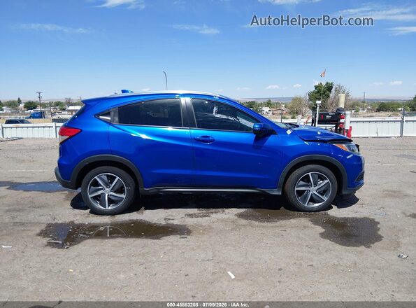 3CZRU6H53MM731467 2021 HONDA HR-V Blue Սարքավորումների վահանակի տեսք