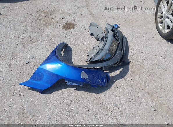 3CZRU6H53MM744803 2021 HONDA HR-V Blue Instrument cluster view