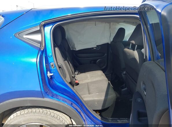 3CZRU6H53MM744803 2021 HONDA HR-V Blue VIN sticker view