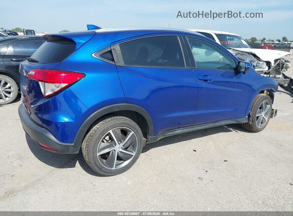 3CZRU6H53MM744803 2021 HONDA HR-V Blue Rear right