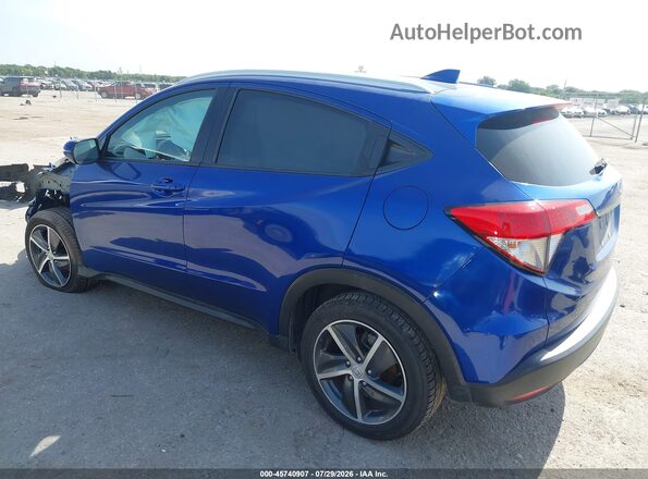 3CZRU6H53MM744803 2021 HONDA HR-V Blue Rear left