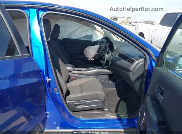 3CZRU6H53MM744803 2021 HONDA HR-V Blue Front interior view