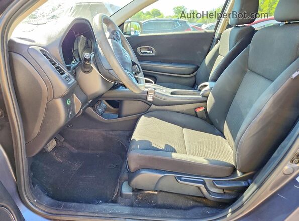 3CZRU6H54GM715489 2016 HONDA HR-V Gray წინა სალონის ხედი