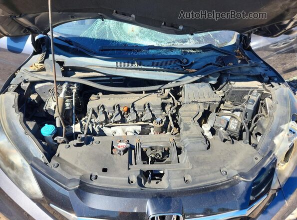 3CZRU6H54GM715489 2016 HONDA HR-V Gray ძრავის განყოფილების ხედი