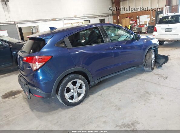 3CZRU6H54GM722099 2016 HONDA HR-V Blue Trasero derecho