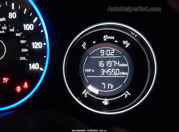 3CZRU6H54GM722099 2016 HONDA HR-V Blue 