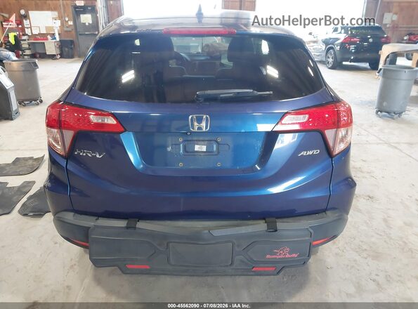 3CZRU6H54GM722099 2016 HONDA HR-V Blue 