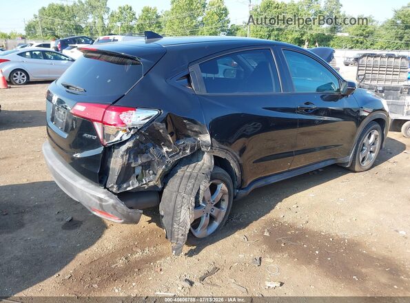 3CZRU6H54HM705174 2017 HONDA HR-V Black Rear right