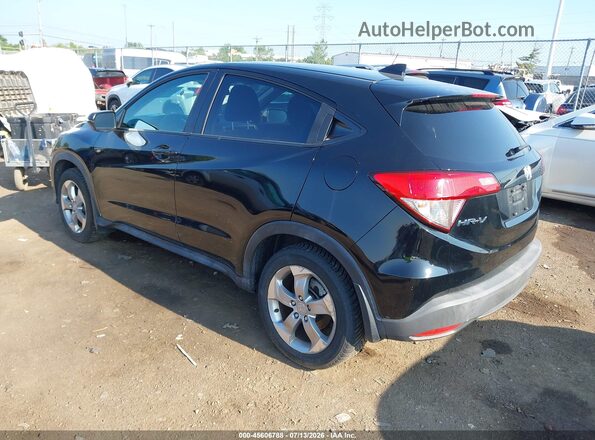 3CZRU6H54HM705174 2017 HONDA HR-V Black Rear left
