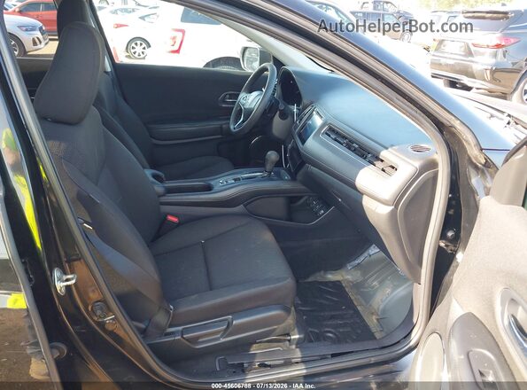 3CZRU6H54HM705174 2017 HONDA HR-V Black Front interior view