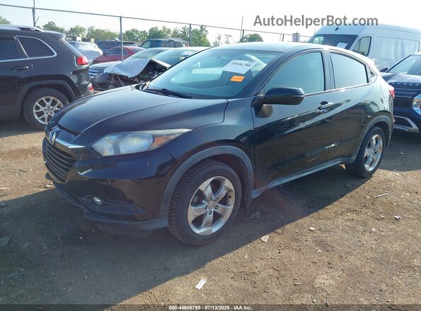 3CZRU6H54HM705174 2017 HONDA HR-V Black Front left