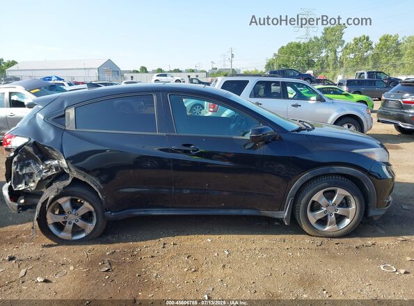 3CZRU6H54HM705174 2017 HONDA HR-V Black Rear interior view