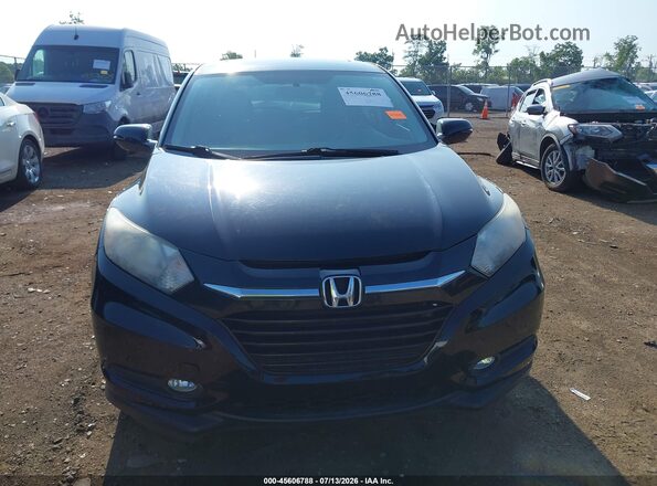 3CZRU6H54HM705174 2017 HONDA HR-V Black Instrument cluster view