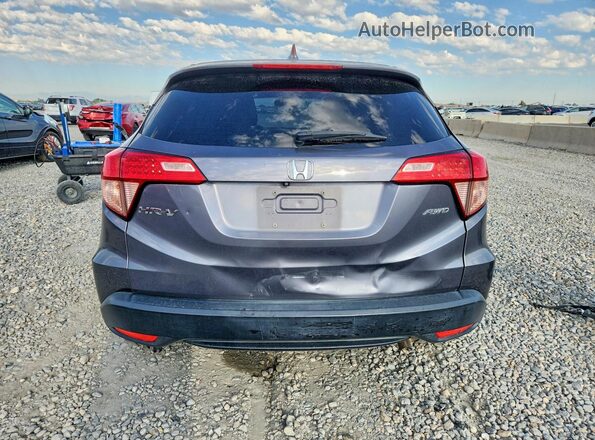 3CZRU6H54HM708866 2017 HONDA HR-V Серый Вид сзади