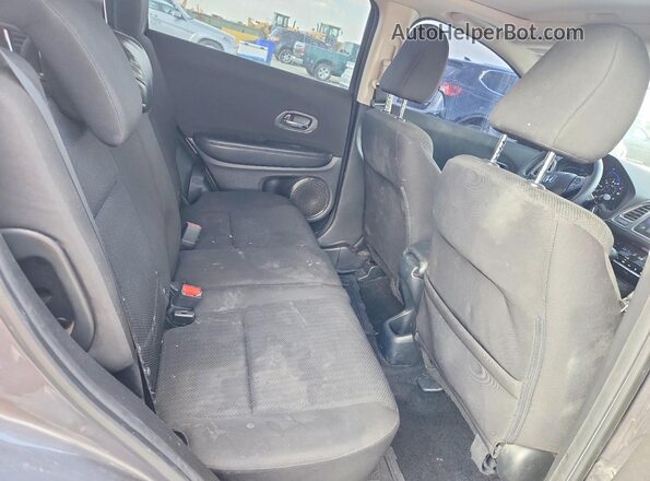 3CZRU6H54HM708866 2017 HONDA HR-V Серый Вид задней части салона