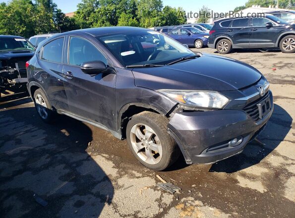 3CZRU6H54HM714926 2017 HONDA HR-V Charcoal Front right