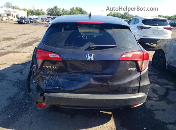 3CZRU6H54HM714926 2017 HONDA HR-V Charcoal Rear view