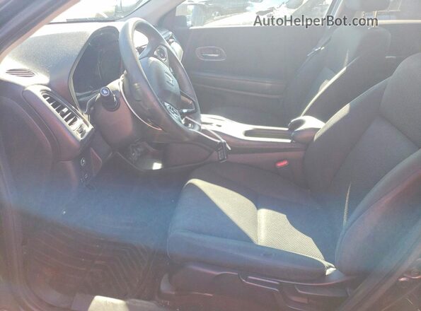 3CZRU6H54HM714926 2017 HONDA HR-V Charcoal Front interior view