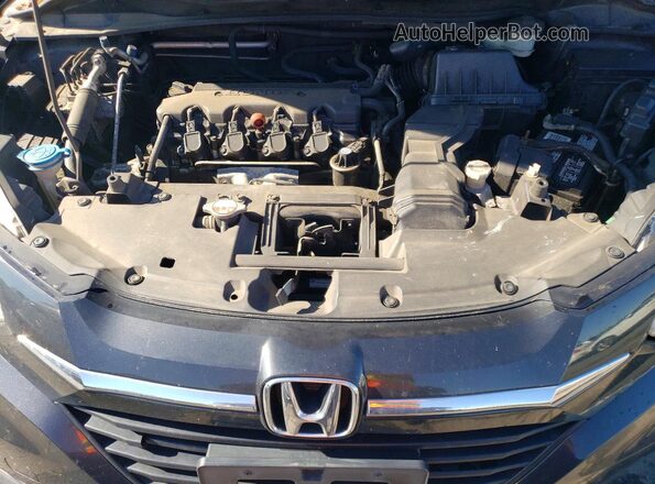 3CZRU6H54HM714926 2017 HONDA HR-V Charcoal Rear interior view