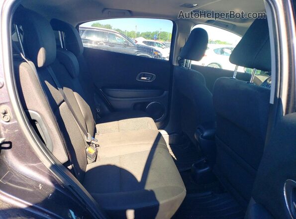 3CZRU6H54HM714926 2017 HONDA HR-V Charcoal Rear seats view