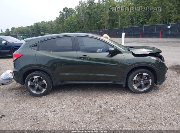 3CZRU6H54JG708600 2018 HONDA HR-V Green უკანა სალონის ხედი
