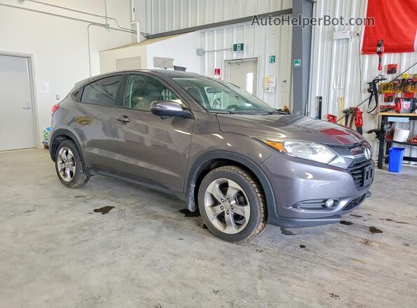 3CZRU6H54JM106457 2018 HONDA HR-V Gray Առջևի աջ