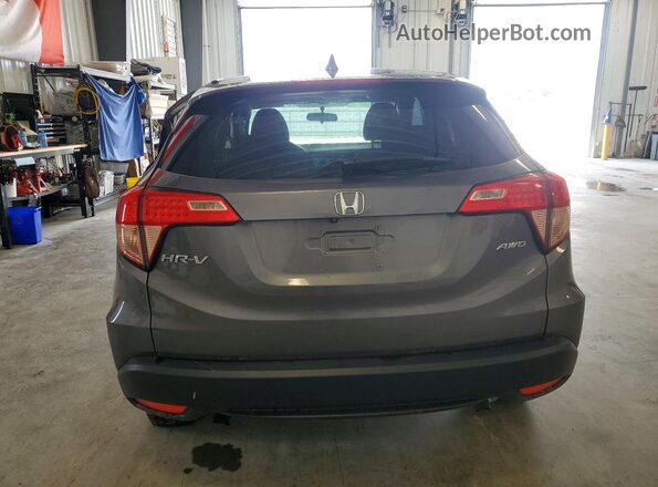 3CZRU6H54JM106457 2018 HONDA HR-V Gray Հետևի տեսք